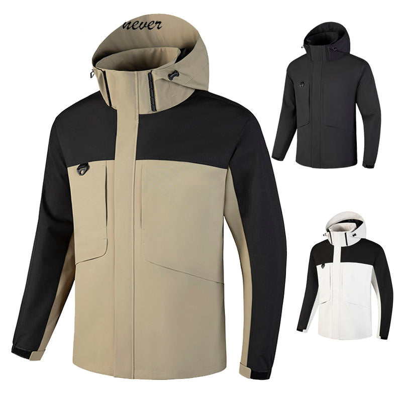 Lightweight Windproof Hooded Autumn Outdoor Trekking Jacket