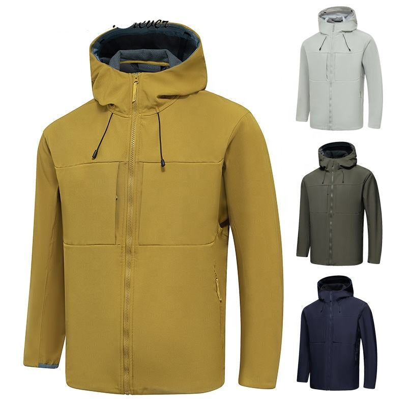 Unisex Waterproof Soft Shell Outdoor Jacket