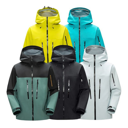 Unisex Waterproof Breathable Outdoor Hardshell Coat