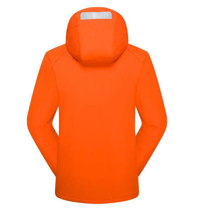 Hooded Waterproof Windproof Fleece Winter Jacket