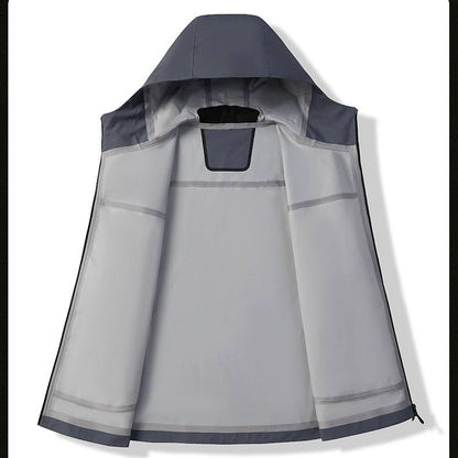 Oversize Waterproof Windproof Outdoor Hard Shell Jacket