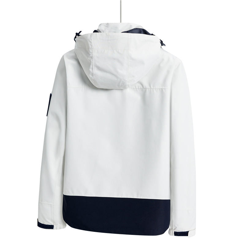 Men’s Windproof Heated Fleece Cargo Jacket