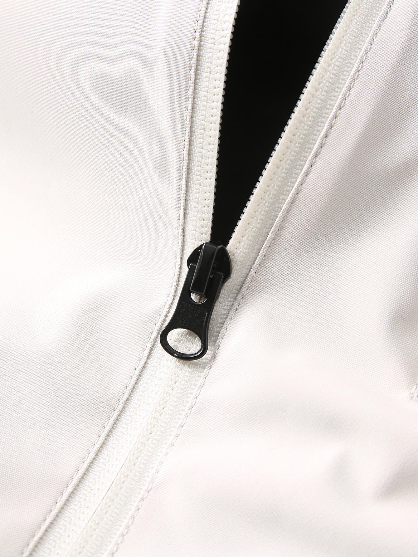 Men’s Patchwork Hooded Windbreaker Outdoor Jacket