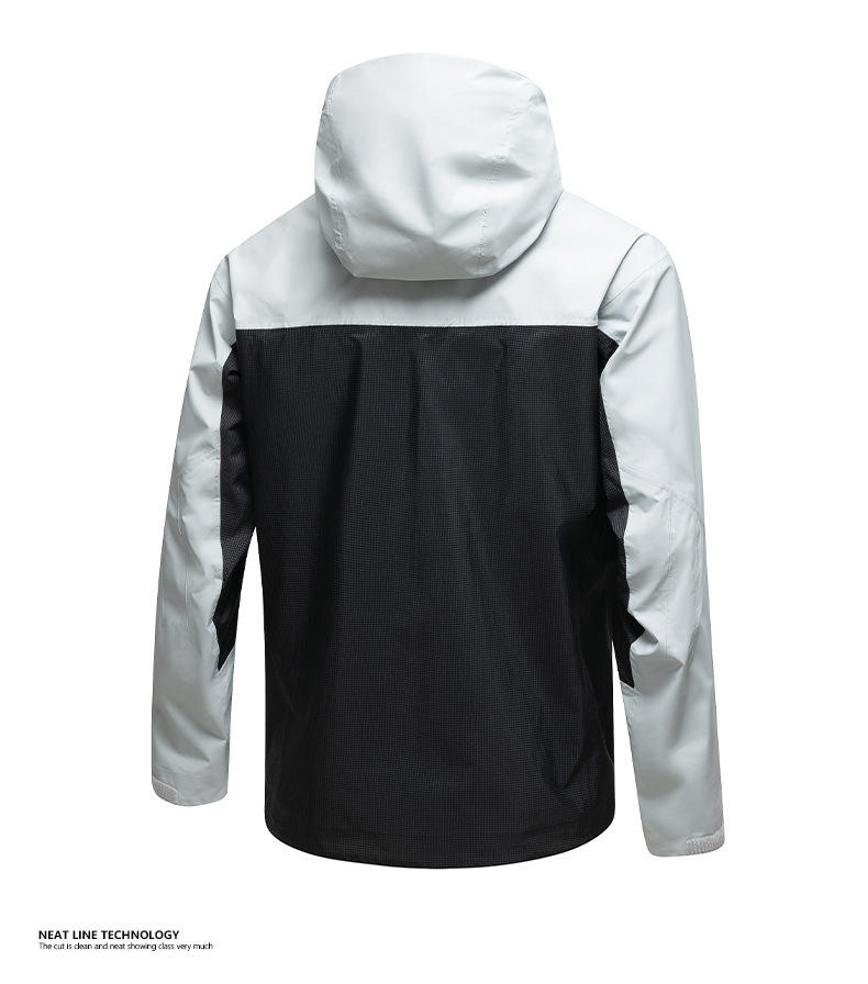 Unisex Waterproof Breathable Outdoor Hardshell Jacket