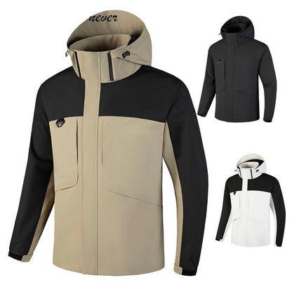 Lightweight Windproof Hooded Autumn Outdoor Trekking Jacket