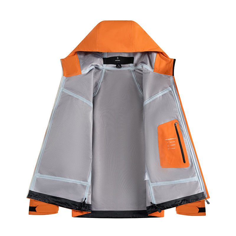 Three Layer Seamless Waterproof Hardshell Jacket