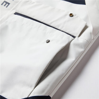 Men’s Windproof Heated Fleece Cargo Jacket