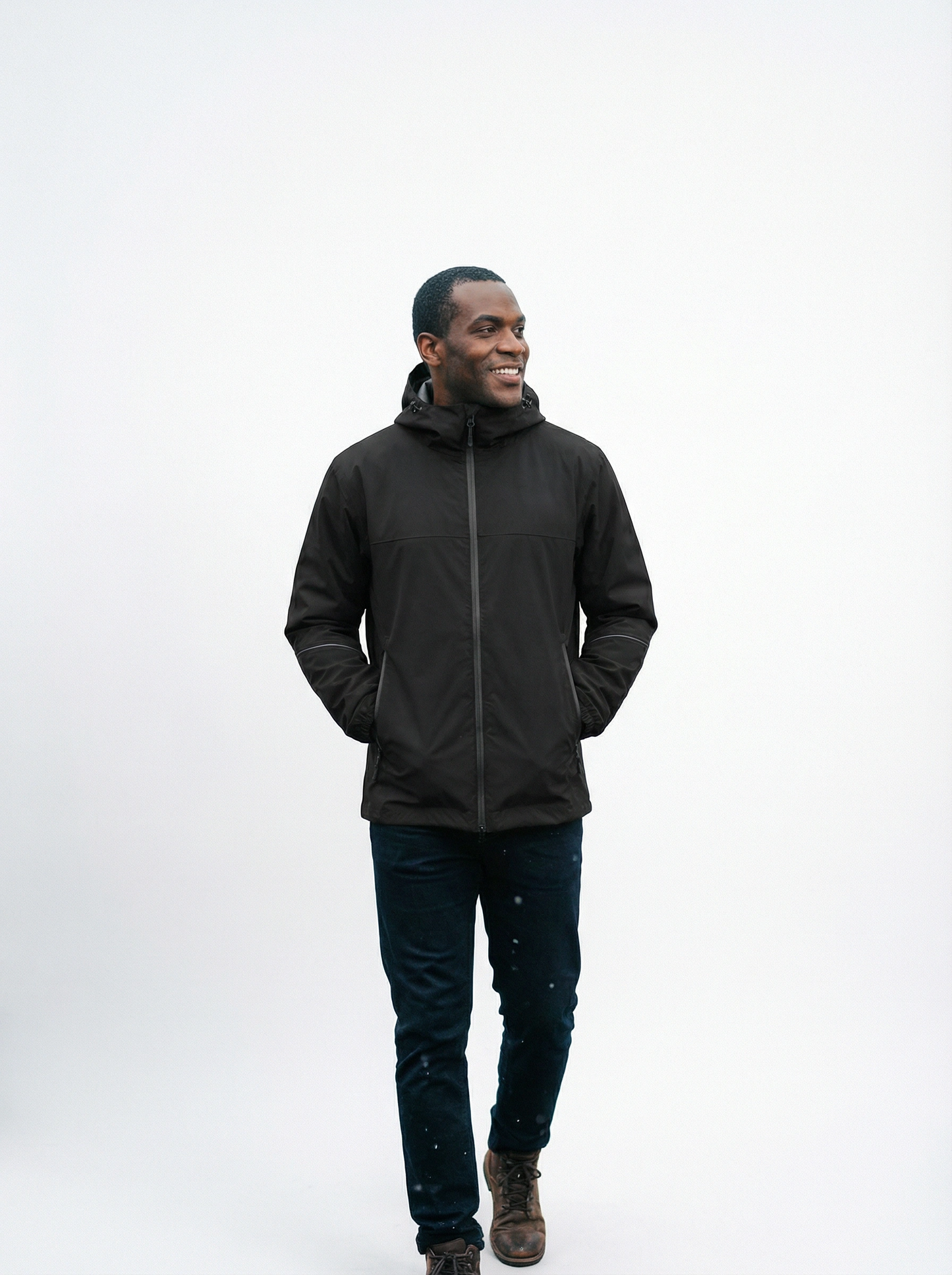 AERODRY Unisex Waterproof Packable Rain Jacket